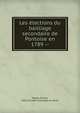 Les ?lections du bailliage secondaire de Pontoise en 1789 --, Mallet, Ernest, 1850-,Soci?t? historique du Vexin 