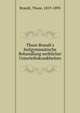 Thure Brandt's heilgymnastische Behandlung weiblicher Unterleibskrankheiten, Brandt, Thure, 1819-1895 