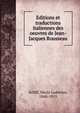 Editions et traductions italiennes des oeuvres de Jean-Jacques Rousseau, Schiff, Mario Lodovico, 1868-1915 