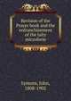 Revision of the Prayer book and the enfranchisement of the laity microform, Symons, John, 1808-1902 