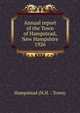 Annual report of the Town of Hampstead, New Hampshire. 1926, Hampstead (N.H. : Town) 
