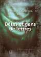 Betes et gens de lettres, Docquois, Georges, 1863- 