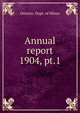 Report of the bureau of mines 1904, Legislative Assembly of Ontario 