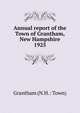 Annual report of the Town of Grantham, New Hampshire. 1925, Grantham (N.H. : Town) 