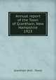 Annual report of the Town of Grantham, New Hampshire. 1923, Grantham (N.H. : Town) 