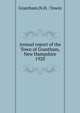 Annual report of the Town of Grantham, New Hampshire. 1920, Grantham (N.H. : Town) 