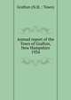 Annual report of the Town of Grafton, New Hampshire. 1934, Grafton (N.H. : Town) 