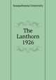 The Lanthorn 1926, Susquehanna University 