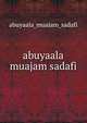 abuyaala muajam sadafi, abuyaala_muajam_sadafi 