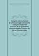 Congr?s international d'anthropologie criminelle : compte rendu des travaux de la quatri?me session tenue a Gen?ve du 24 au 29 ao?t 1896, Congr?s international d'anthropologie criminelle (4 : 1896 : Gen?ve) 