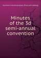 Minutes of the 3d semi-annual convention, Southern industrial assoc. [from old catalog] 