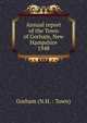 Annual report of the Town of Gorham, New Hampshire. 1948, Gorham (N.H. : Town) 