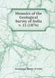Memoirs of the Geological Survey of India. v. 12 (1876), Geological Survey of India 