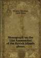 Monograph on the Lias Ammonites of the British islands. plates, Thomas Wright 