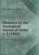 Memoirs of the Geological Survey of India. v. 2 (1860), Geological Survey of India 
