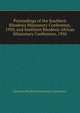Proceedings of the Southern Rhodesia Missionary Conference, 1950, and Southern Rhodesia African Missionary Conference, 1950, Southern Rhodesia Missionary Conference 
