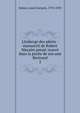 L'Auberge des adrets : manuscrit de Robert Macaire pseud. trouv? dans la poche de son ami Bertrand, Raban, Louis Fran?ois, 1795-1870 