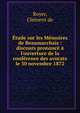 ?tude sur les M?moires de Beaumarchais : discours prononc? ? l'ouverture de la conf?rence des avocats le 30 novembre 1872, Royer, Cl?ment de 