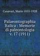 Palaeontographia Italica : Memorie di paleontologia. v. 17 (1911), Canavari, Mario 1855-1928 