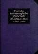 Deutsche entomologische Zeitschrift. 27.Jahrg. (1883), Deutsche Entomologische Gesellschaft,Deutsches Entomologisches National-Museum (Germany),Zoologisches Museum (Berlin, Germany) 