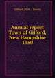 Annual report Town of Gilford, New Hampshire. 1950, Gilford (N.H. : Town) 