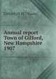 Annual report Town of Gilford, New Hampshire. 1907, Gilford (N.H. : Town) 