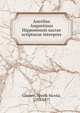Aurelius Augustinus Hipponensis sacrae scripturae interpres, Clausen, Henrik Nicolai, 1793-1877 