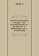 Isak Noa Mannheimer, Prediger : eine biographische Skizze : zur Feier des 70. Geburtstages, am 17. October 1863, G. Wolf 