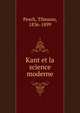 Kant et la science moderne, Pesch, Tilmann, 1836-1899 
