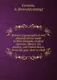 Extract of geographical and physical survey made in New Granada, Central America, Mexico, the Antilles, and United States. From the year 1847 to 1868, Cornette, A. [from old catalog] 