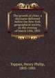 The growth of cities: a discourse delivered before the New York geographical society, on the evening of March 15th, 1855, Tappan, Henry Philip, 1805-1881 