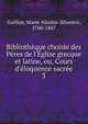 Biblioth?que choisie des P?res de l'?glise grecque et latine, ou, Cours d'?loquence sacr?e, Guillon, Marie-Nicolas-Silvestre, 1760-1847 