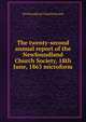 The twenty-second annual report of the Newfoundland Church Society, 18th June, 1863 microform, Newfoundland Church Society 