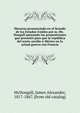 Discurso pronunciado en el Senado de los Estados-Unidos por m. Mc.Dougall apoyando las proposiciones que presento para que la republica del norte auxilie a Mexico en la actual guerra con Francia, McDougall, James Alexander, 1817-1867. [from old catalog] 