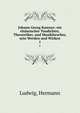 Johann Georg Kastner; ein elsssischer Tondichter, Theoretiker, und Musikforscher, sein Werden und Wirken. 1, Ludwig, Hermann 