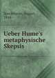 Ueber Hume's metaphysische Skepsis, Speckmann, August, 1844- 