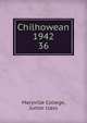 Chilhowean 1942. 36, Maryville College, Junior class 