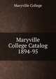 Maryville College Catalog 1894-95, Maryville College 
