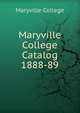 Maryville College Catalog 1888-89, Maryville College 