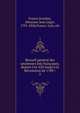 Recueil g?n?ral des anciennes lois fran?aises, depuis l'an 420 jusqu'? la R?volution de 1789, France,Jourdan, Athanase Jean L?ger, 1791-1826,France. Lois, etc 