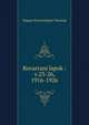 Rovartani lapok :. v.23-26, 1916-1926, Magyar Entomologiai Tarsasag 