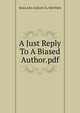 A Just Reply To A Biased Author.pdf, Maulana Faizan Ul-Mustafa 