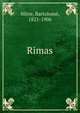 Rimas, Mitre, Bartolome?, 1821-1906 