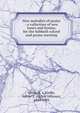 New melodies of praise : a collection of new tunes and hymns, for the Sabbath school and praise meeting, Glenn, R. A,Kieffer, Aldine S. (Aldine Silliman), 1840-1904 