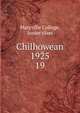 Chilhowean 1925. 19, Maryville College, Junior class 