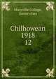 Chilhowean 1918. 12, Maryville College, Junior class 