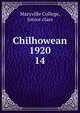 Chilhowean 1920. 14, Maryville College, Junior class 