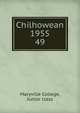 Chilhowean 1955. 49, Maryville College, Junior class 
