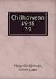 Chilhowean 1945. 39, Maryville College, Junior class 