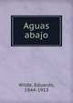 Aguas abajo, Wilde, Eduardo, 1844-1913 